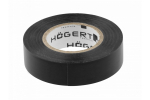 Isoleerlint Hogert HT1P281; 0,13x19 mm; 20 m; must