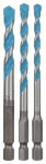 Puuride komplekt Bosch; 5/6/8 mm; 3 tk