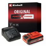 Aku Einhell PLUS PXC; 18 V; 1x4,0 Ah; Li-ion + Laadija