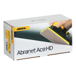 Liivapaber Mirka Abranet Ace HD; 81x133 mm; P80