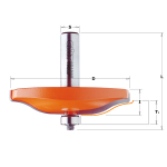 Nurkfrees CMT; S=12 mm; D=82,5 mm