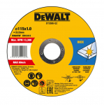Abrasiiv l&otilde;ikeketas DeWalt DT3506-QZ; 115x22,23x1,0 mm; 10 tk