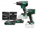 T&ouml;&ouml;riistakomplekt Hikoki KC18DEWFZ (DS18DE + WR18DBDL2); 18 V; 2x4,0 Ah aku