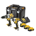 T&ouml;&ouml;riistakomplekt DeWalt DCK276P3T-QW (DCD996 + DCF887); 18 V; 3x5,0 Ah aku