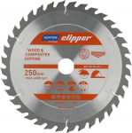 Saeketas puidule Norton Clipper ; 250x30 mm; Z36