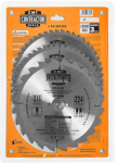 Saeketas puidule CMT Contractor; 216x2.4x30; Z24/Z48/Z48; 15&deg;; 3 tk