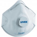 Kaitsemask ventiiliga Uvex Silv-Air Classic 2110 FFP1; valge