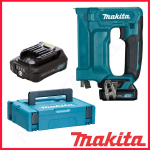 Klambrip&uuml;stol Makita ST113DWAJ; 10,8 V; 2x2,0 Ah aku