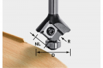 &Uuml;mardamisfrees Festool HW S8 HW R2 D28 KL12,7OFK laagripesaga