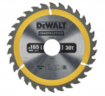 Saeketas puidule DeWalt DT1937-QZ; 165x30 mm; 30T