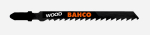 Tkksaetera Bahco 91-443-5P; 1,25x100 mm; 6 TPI; 5 tk