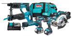 T&ouml;&ouml;riistakomplekt Makita DLX6135TX1 (DDF490+DTD152+DHR202+DSS610+DJR186+DTM51); 18 V; 3x5,0 Ah aku