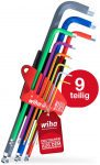 L-t&uuml;&uuml;pi kuuskant v&otilde;tmete komplekt Wiha WWIHA46555; 1,5-10 mm; 9 tk