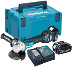 Nurklihvija Makita DGA513RTJ; 18 V; 2x5,0 Ah aku