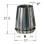 H&uuml;lss CMT ER16 184.070.16; 7 mm