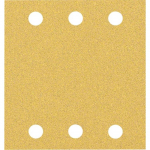 Lihvpaber vibrolihvmasinatele Bosch EXPERT C470; 107x115 mm; P60/120/180; 10 tk
