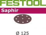 Lihvpaber ekstsentriklihvmasinatele Saphir; 125 mm; P24; 25 tk
