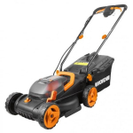 Juhtmevaba muruniiduk Worx WG779E; 2x20 V; 2x2,5 Ah aku