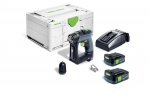 Trell-kruvikeeraja Festool CXS 12 2,5-Plus 10,8 V; 2x2,5 Ah aku