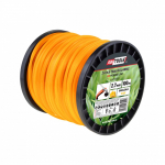 Trimmeri j&otilde;hv AWTools AW70145; (2,7 mm/100 m) kollane, kuusnurkne