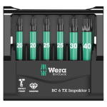 Kruviotsikute komplekt Wera WE05057693001; TX; 50 mm; 6 tk