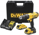 Akutrell-kruvikeeraja DeWalt DCD771D2-QW; 18 V; 2x2,0 Ah aku