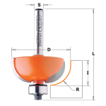 Nurkfrees CMT; S=12 mm; D=25,4 mm; laagripesaga