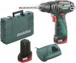 L&ouml;&ouml;ktrell-kruvikeeraja Metabo SB BASIC; 12 V; 2x2,0 Ah aku