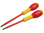 Kruvikeerajate komplekt Stanley VDE; PH1; PH2; 100 mm; 125 mm; 2 tk