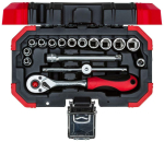 Padrunv&otilde;tmete komplekt Gedore 3300050; 1/4''; 4-13 mm; 16 tk