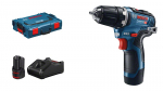 Trell-kruvikeeraja Bosch GSR 12V-35; 12 V; 2x3,0 Ah aku
