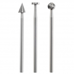 Volframkarbiid frees otsakute komplekt Proxxon; 3 tk