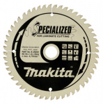 Saeketas laminaadile Makita; 165x1,45x20,0 mm; Z52; 5&deg;