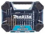 Puuride ja kruvikeeraja otsikute komplekt Makita E-22573; 38 tk