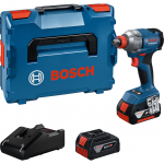 L&ouml;&ouml;kmutrikeeraja Bosch GDX 18V-285 Professional; 18 V; 2x4,0 Ah aku + L-Boxx 136
