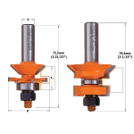 Freesimine CMT 955.506.11; S=12 mm; D=44,45 mm