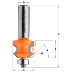 Soonefrees CMT; S=1/2''; D=23,8 mm; R=4 mm; laagripesaga