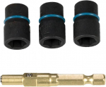 Padrunv&otilde;tmete komplekt Makita; 1/4''; 8/9,6/10 mm