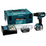 L&ouml;&ouml;ktrell-kruvikeeraja Makita DHP485RFJ; 18 V; 2x3,0 Ah aku
