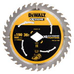 Saeketas puidule DeWalt DT40271-QZ; 190 mm; Z36