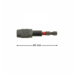 Kruviotsikute hoidik Hogert HT1S681; 1/4''; 65 mm