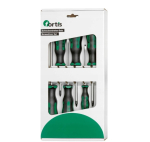Kruvikeerajate komplekt Fortis 4317784793377; PH; PZ; SL; 7 tk