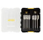 Puuriotsikute komplekt puitmaterjalile Stanley STA88556-XJ; 12-32 mm; 152 mm; 8 tk