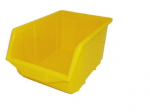 Plastkarp Patrol EcoboxPvc; 360x225x165 mm; kollane
