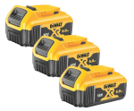 Aku DeWalt DCB184P3-XJ; 18 V; 5,0 Ah; Li-ion; 3 tk