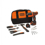 Trell-kruvikeeraja Black & Decker BDCDC18HTSA-QW; 18 V; 1x1,5 Ah aku + Tarvikud