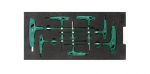 L-t&uuml;&uuml;pi kuuskant v&otilde;tmete komplekt Sata ST09922G; 2,0-8,0 mm; 7 tk