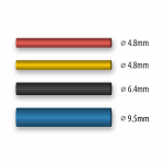 Isoleerimistorud Wagner 2370676; 4,8/4,8/6,4/9,5 mm