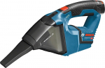 Tolmuimeja Bosch GAS 12V; 12 V; 2x3,0 Ah aku