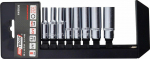 Kruvikeeraja otsikute komplekt AWTools AW38126BL; 1/4''; 8 tk